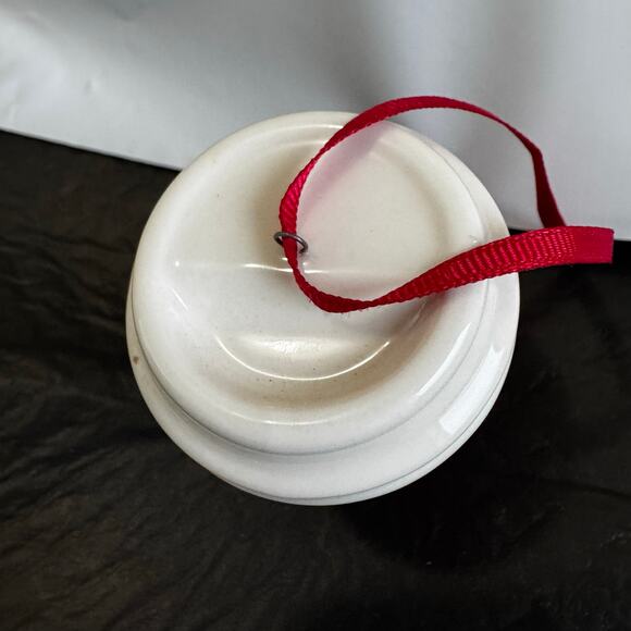 Starbucks Coffee Cup Holiday 2013 Ceramic Red Christmas Ornament Collectible - Picture 4 of 8